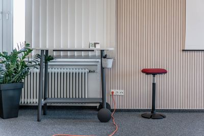 Flexibler Arbeitsplatz / Besprechungsmöglichkeit