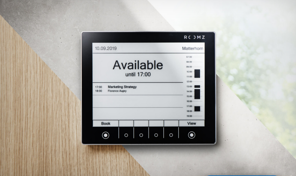 Digitales Display - einfache Bedienung und kabellose Installation