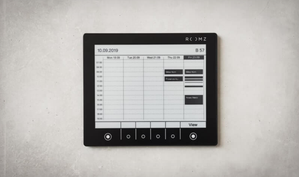 Übersichtliches Display