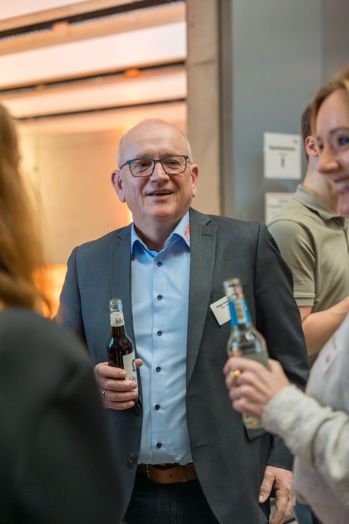 Networking im neuen InnoLab der Firma Kemper in Vreden
