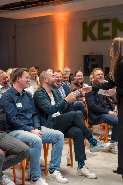 Innovatives Ambiente, gepaart mit interessanten Gästen ergibt eine exklusive Veranstaltung