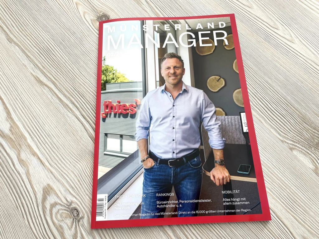 Zeitschrift - Münsterland Manager hochkant