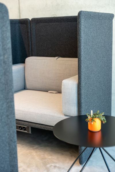 Eine Loungelösung die durch ihre Funktionalität und dem hohen Sitzkomfort überzeugt