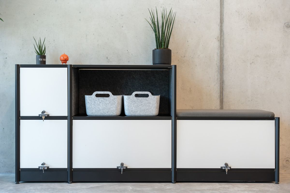 Stauraumlösung mit optimaler Funktion und coolem Design