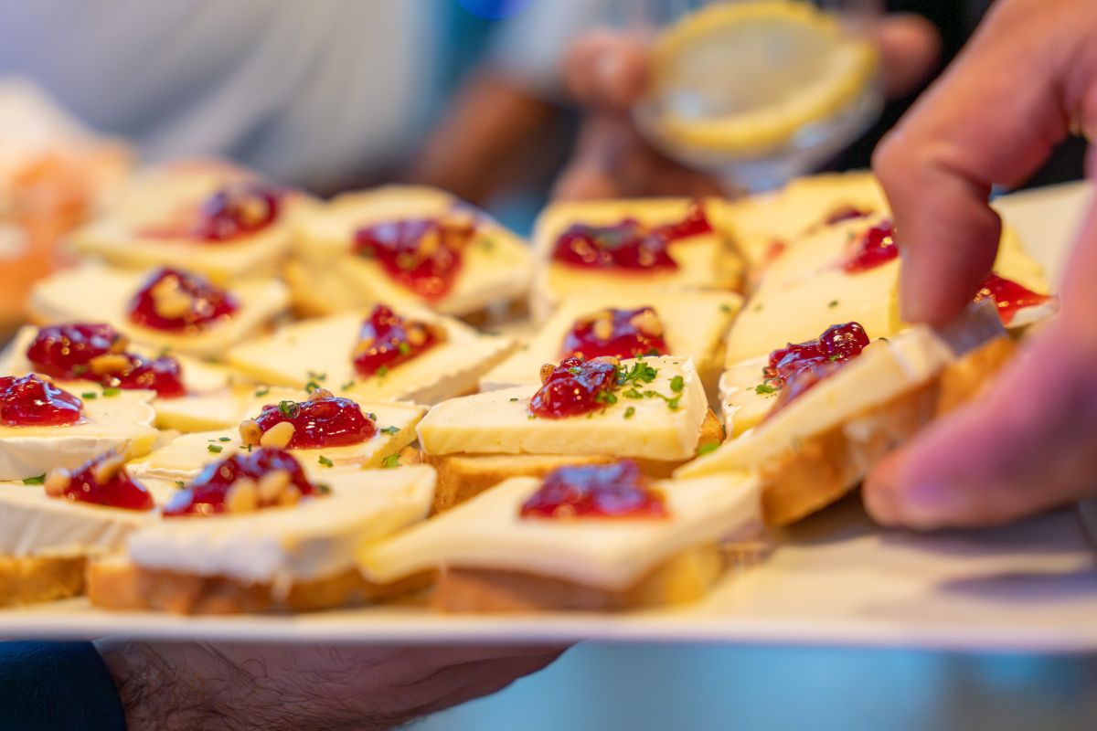 Informativer Abend mit tollen Menschen und leckerem Fingerfood