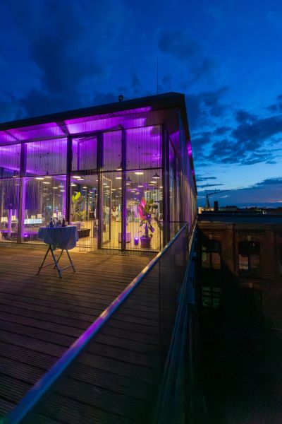 Networking in der Skylounge in Bocholt