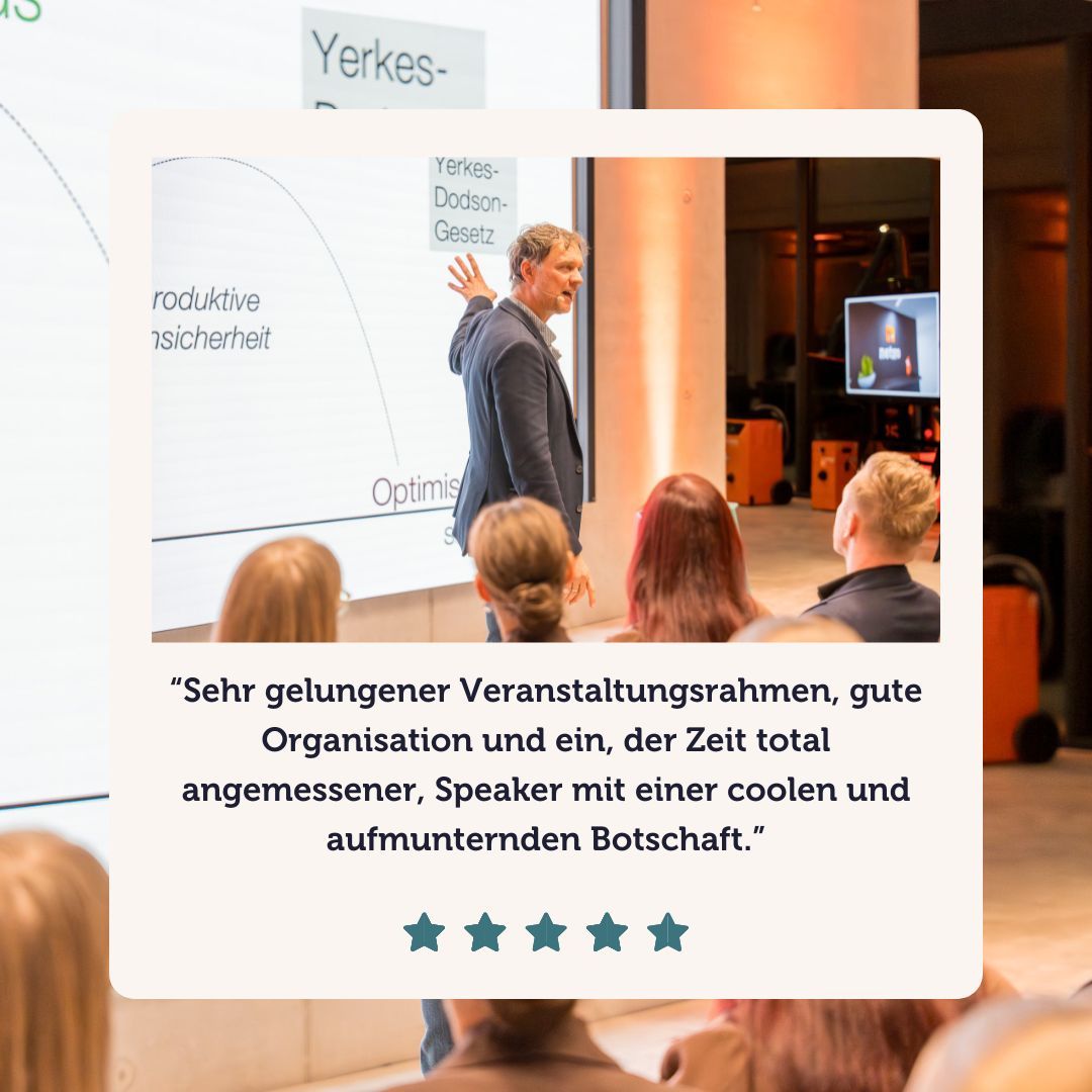 Tolles Event mit einem hervorragenden Speaker