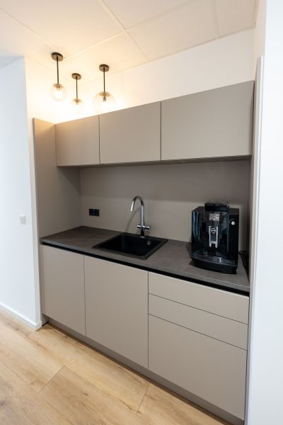 Die Teeküche, eine maßgefertigte Sonderanfertigung