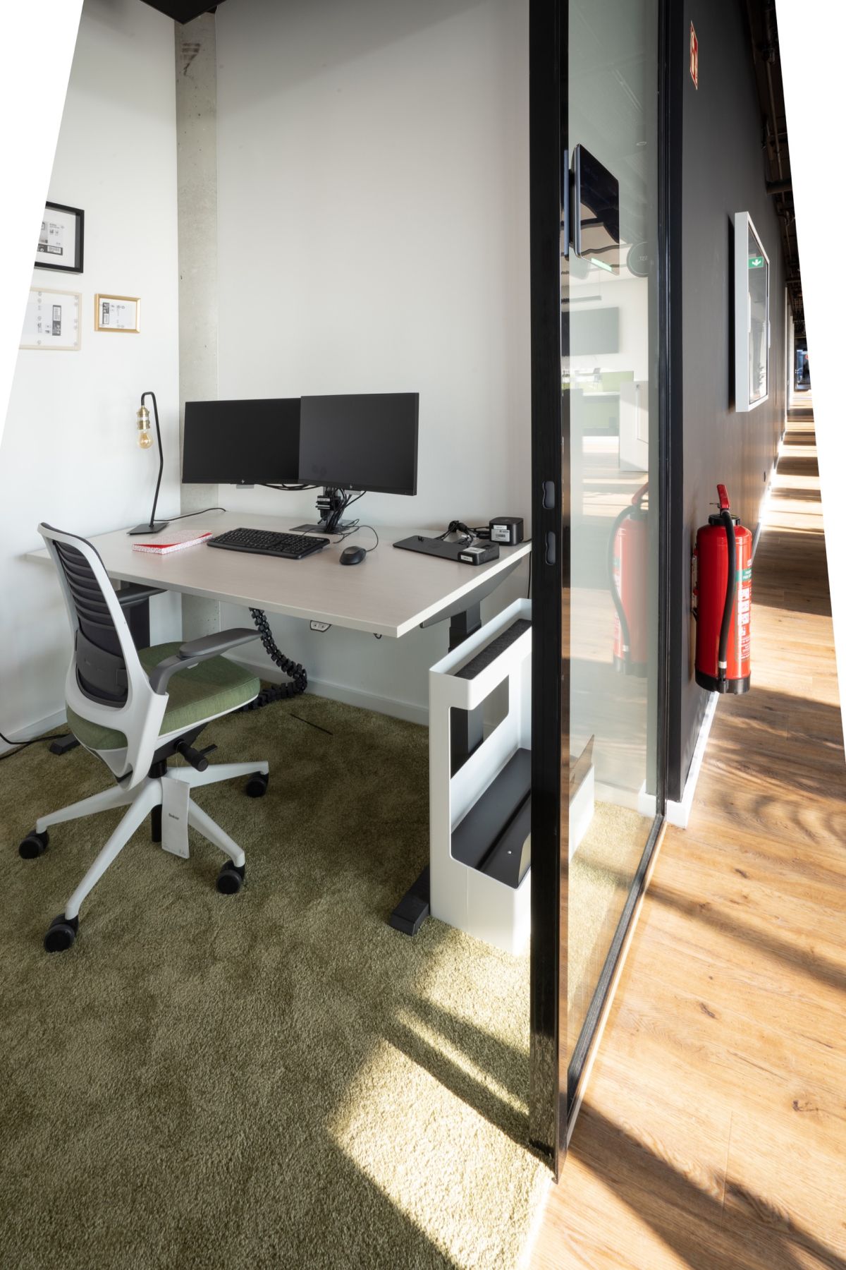 Ein Arbeitsort für Konzentration