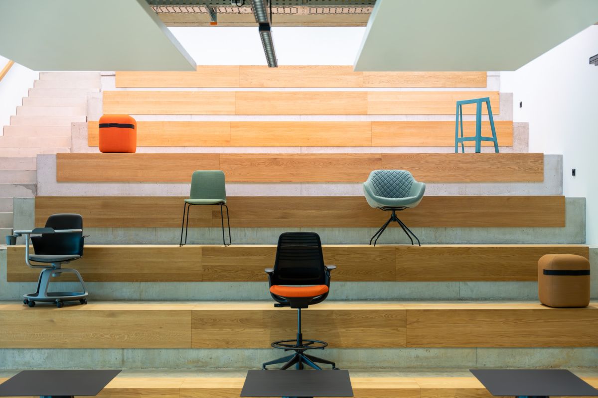 Das innovative Arbeitsraumkonzept bietet neue Arbeitsformen für unterschiedliche Anwendungsbereiche