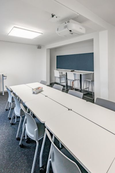 Schulungssituation für Zusammenarbeit