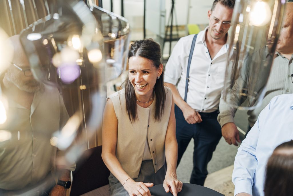 Wir sind ein cooles Team.  Wir sind thies.